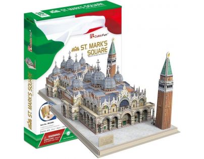 HM Studio Puzzle 3D Náměstí sv. Marka 107 dílků