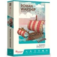 HM Studio Puzzle 3D Roman Warship 85 dílků 3
