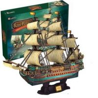 HM Studio Puzzle 3D The Spanish Armada San Felipe 3