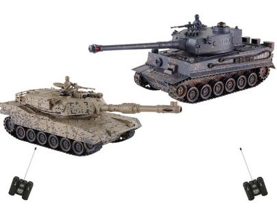 HM Studio RC Tank M1A2 vs. Tiger