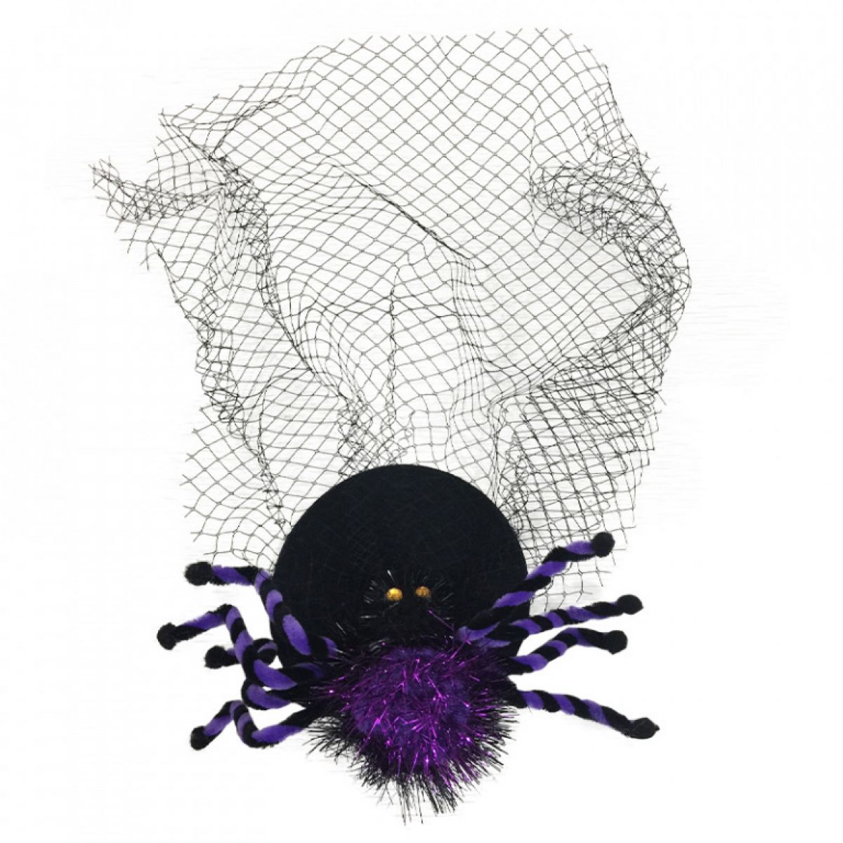 HM Studio Spona do vlasů pavouk se sítí