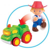 HM Studio Traktor zvířecí farma Stiskni a jeď 4