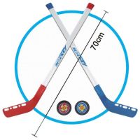 Hokejky s pukem - sada 4ks