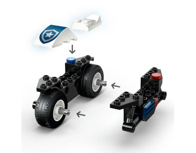 LEGO® City 60455 Honička na policejní motorce