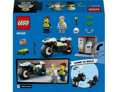 LEGO® City 60455 Honička na policejní motorce