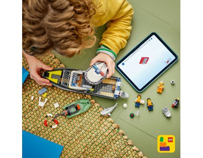 LEGO® City 60456 Honička v policejní lodi