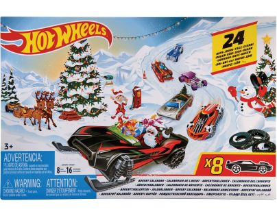 Hot Wheeels adventní kalendář