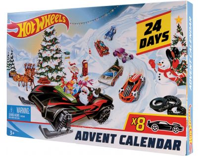 Hot Wheeels adventní kalendář