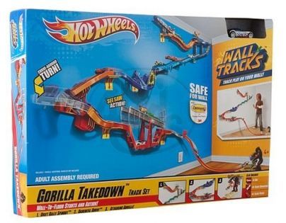 Hot Wheel W1479 Jízda po zdi Gorilla Takedown