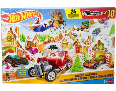 Hot Wheels Adventní kalendář 2025