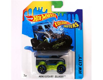 Hot Wheels Angličák Color Shifters Dairy Delivery