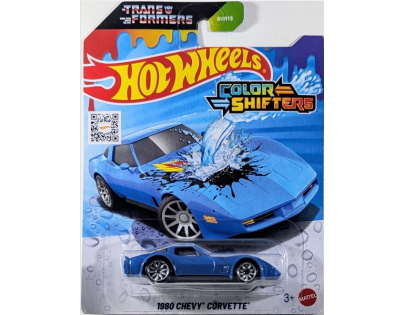 Hot Wheels Angličák Color Shifters 1980 Chevy Corvette