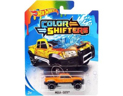 Hot Wheels Angličák Color Shifters Mega - Duty