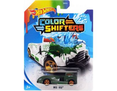 Hot Wheels Angličák Color Shifters Mig Rig