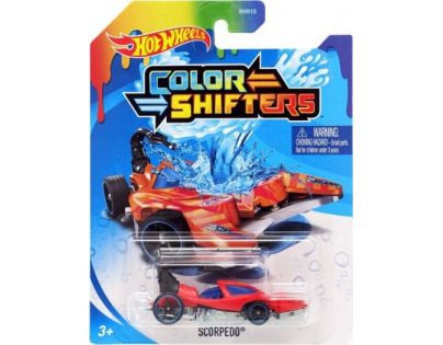 Hot Wheels Angličák Color Shifters Scorpedo