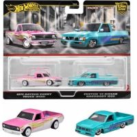 Hot Wheels Angličák Premium 2 ks 1975 Sunny truck a Custom 93 Nissan hardbody