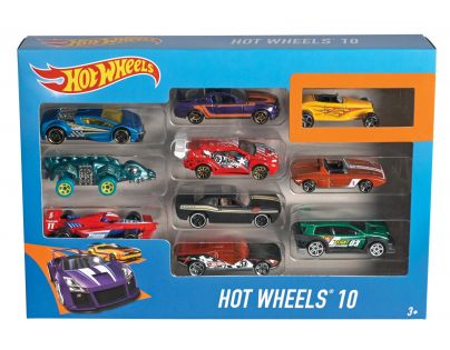 Hot Wheels 54886 - Angličák 10 ks
