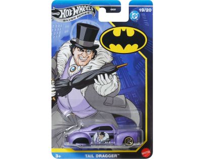 Hot Wheels JBY25 autíčko hračka, odlévané vozidlo s motivem Batmana
