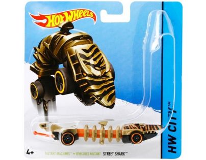Hot Wheels Auto Mutant Street Shark - Poškozený obal