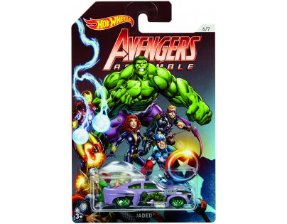 Hot Wheels Avengers Tématické auto Jaded