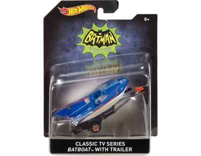 Hot Wheels Batman Prémiové auto 1:50 Batboat