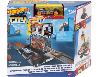 Hot Wheels City Centrum města autoservis