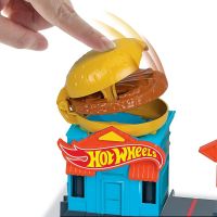 Hot Wheels City centrum města Burger drive 6