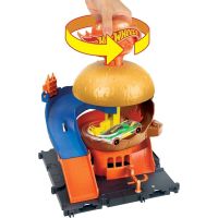 Hot Wheels City centrum města Burger drive 3