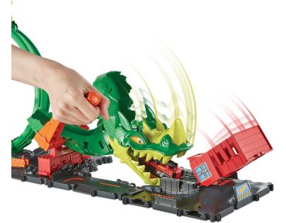 Hot Wheels City Dračí útok na hasičárnu