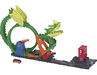 Hot Wheels City Dračí útok na hasičárnu