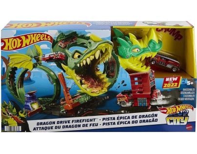 Hot Wheels City Dračí útok na hasičárnu