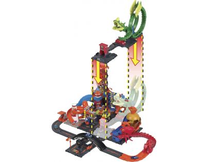 Hot Wheels City Dračí útok na hasičárnu