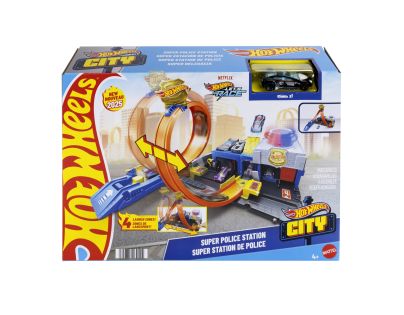 Hot Wheels City Super policejní stanice