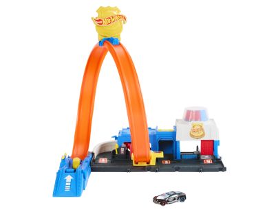 Hot Wheels City Super policejní stanice