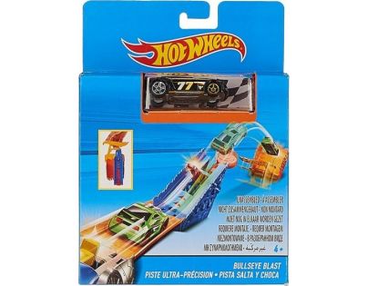 Hot Wheels dráha do kapsy Bullseye blast