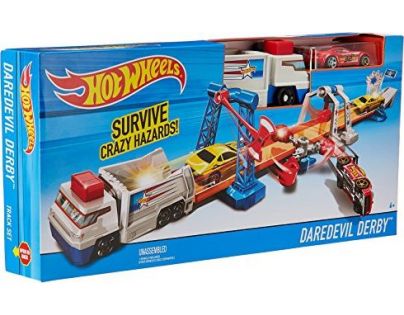 Hot Wheels Dráha pro kaskadérskou jízdu Daredevil derby
