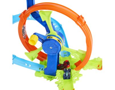 Hot Wheels Dráha řetězový náraz
