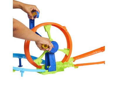 Hot Wheels Dráha řetězový náraz