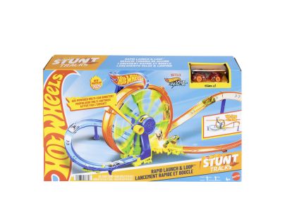 Hot Wheels Dráha řetězový náraz