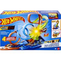 Hot Wheels Dráha se čtyřmi smyčkami - Poškozený obal 6