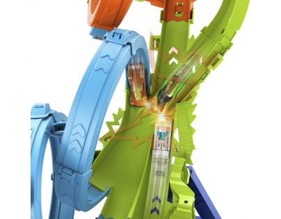 Hot Wheels Dráha se čtyřmi smyčkami