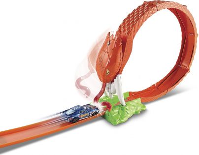 Hot Wheels dráha se zvířaty Kobra