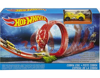 Hot Wheels dráha se zvířaty Kobra