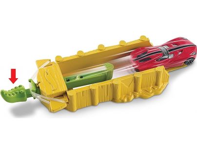 Hot Wheels dráha se zvířaty Krokodýl