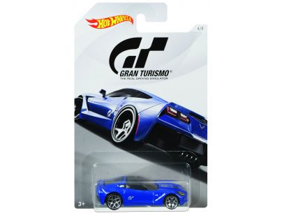 Hot Wheels Gran Turismo Tématické auto 14 Corvette Stingray