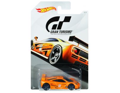 Hot Wheels Gran Turismo Tématické auto McLaren F1 GTR
