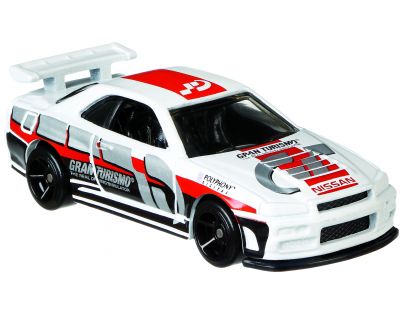 Hot Wheels Gran Turismo Tématické auto Nissan Skyline GT-R