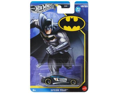 Hot Wheels JBY24 autíčko hračka, odlévané vozidlo s motivem Batmana
