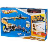 Hot Wheels W2104 Jízda po zdi základní sada - Downhill Flip Drop 3