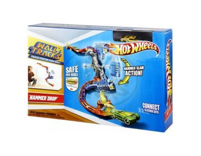 Hot Wheels W2104 Jízda po zdi základní sada - Downhill Flip Drop